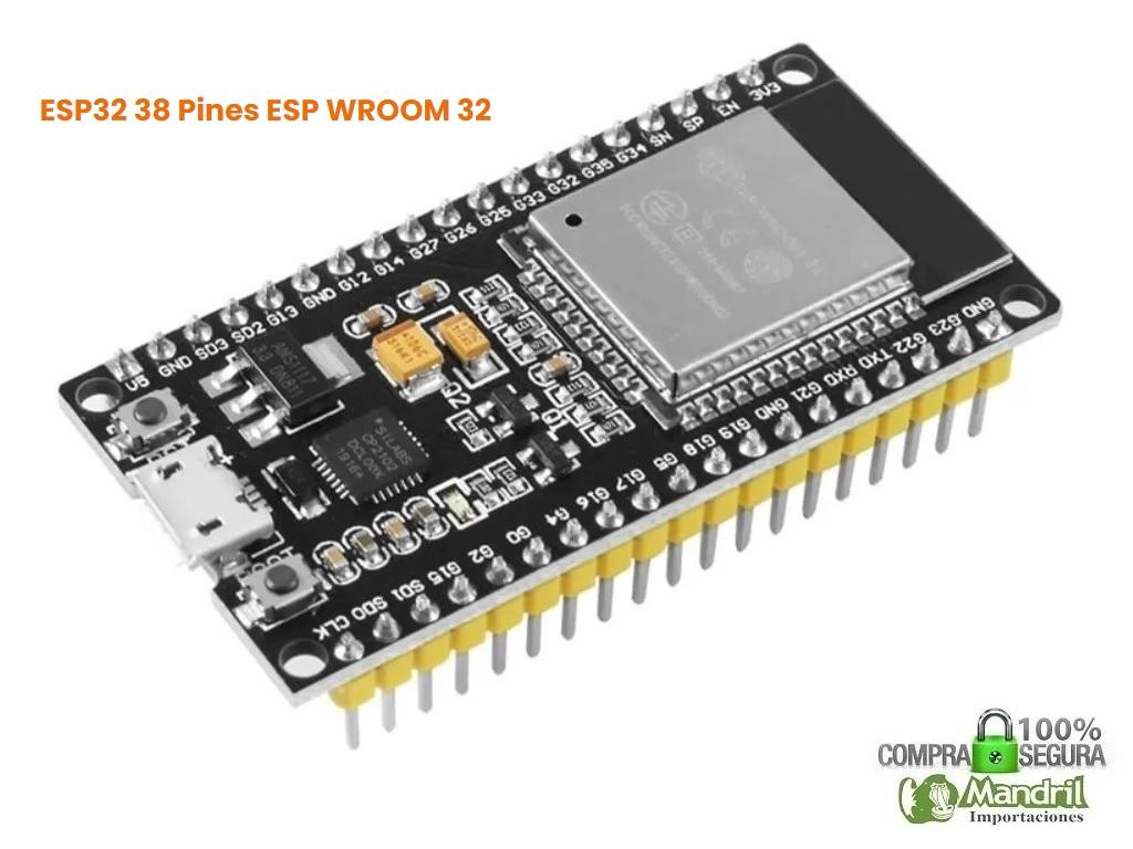Imagen de Módulo ESP32 WiFi + Bluetooth 38 Pines