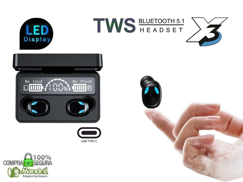 Imagen de Audífonos Inalámbricos Bluetooth TWS X3